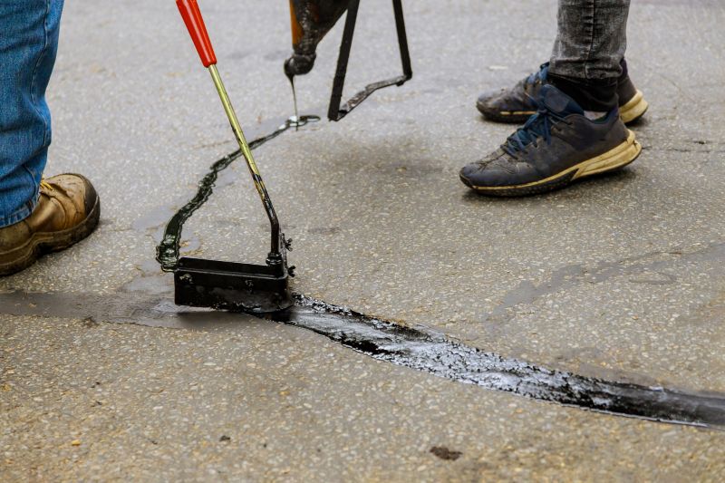 Asphalt Sealing Process